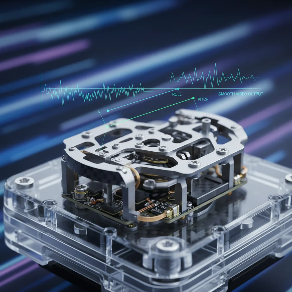 Advanced image stabilization technology inside an action camera
