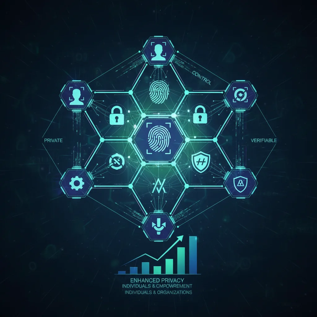 Secure digital identity management using blockchain technology for enhanced privacy and control.